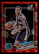 Jordan Hawkins 2023-24 Donruss RED INTERNATIONAL #219 Pelicans RATED ROOKIE