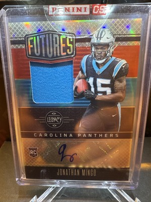 2023 Panini Legacy Jonathan Mingo #FAPS-14 Rookie RC RPA Patch Auto /249 SP 