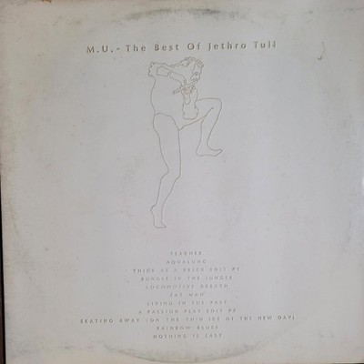 Jethro Tull M.U. Best Of LP 1975 VG+ Locomotive Breath Living In The Past Tested