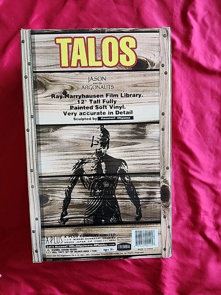 Talos Figure, Jason And The Argonauts X-Plus Ray Harryhausen - Image 4 of 4