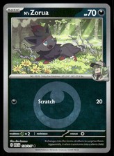 N's Zorua (Energy Symbol Pattern) 136/217 - Ascended Heroes - Reverse Holo NM