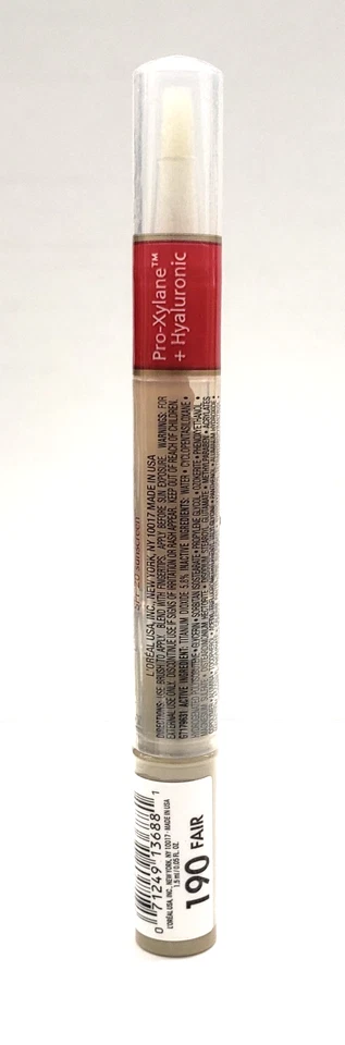 NEW L'Oréal Visible Lift Line Minimizing Under Eye Concealer -190 FAIR - Image 2 of 2