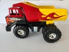 VINTAGE TONKA MIGHTY BLAZE DUMP TRUCK RARE XMB-975 FLAMES 1999