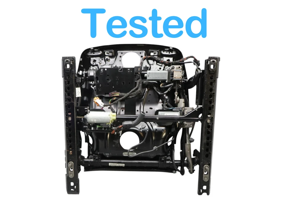 08-20 Audi A6 Quattro Delantero Izquierdo Lado del Conductor Asiento Inferior Marco de Oruga con Motor Fabricante Original Foto 3 de 4