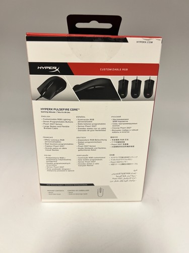 HyperX Pulsefire Core - Gaming Mouse (Black) - Picture 9 of 24