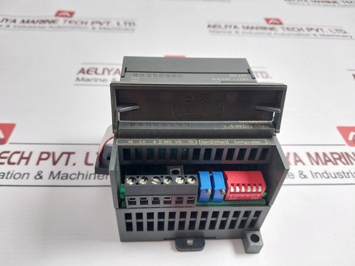 SIEMENS 6ES7 235-0KD22-0XA0 Analog I/O Module 21-28 VDC 40C EM235 - Picture 2 of 7