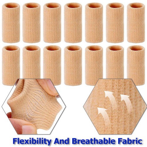 Finger Sleeves Splint Brace Support Compression Sports Arthritis Wrap US - Picture 8 of 12