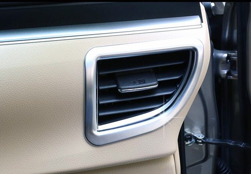 Auto Inner matte Air Vent Cover trim Accessories For Toyota Corolla 2014-2018 - Picture 2 of 6