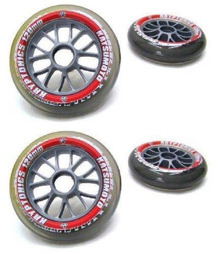 1 2 Kryptonics by Hyper 120mm 85a Wheels Scooter City Kickboard - Picture 6 of 7