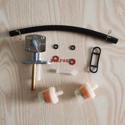 Fuel Petcock Shut Off Valve For Kawasaki Bayou 300 KLF KDX200 - Foto 3