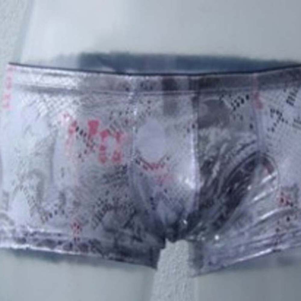 Mini Boxer MY18 SI2 Chome Python silber metalic L'HOMME INVISIBLE  S L XL