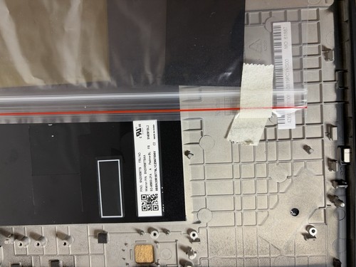 Nowy! Klawiatura Lenovo ThinkPad P1 G2 Gen2 X1 Extreme 2. obudowa Palmrest BL (FR) - Zdjęcie 7 z 8