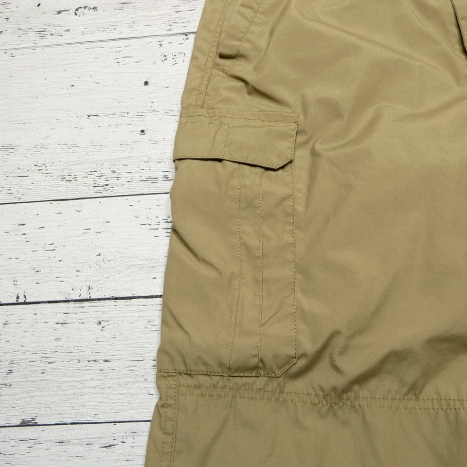 Craghoppers Pants Size Large (32) Tan Lightweight Canvas Cargo Pocket Outdoors - Image 2 of 4
