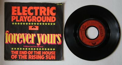 Electric Playground Forever Yours (Mitternachts-Blues) GER 7in 1973 Electronic