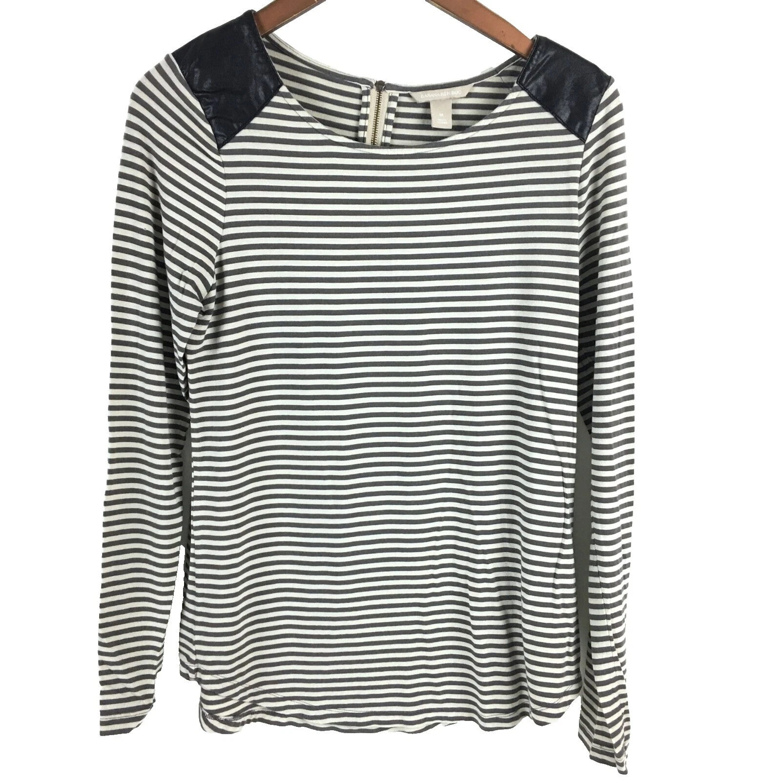 Banana Republic Striped Viscose Tops for Women