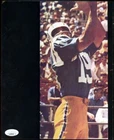 Lance Alworth Dick Butkus JSA Coa Vintage 8x10 Signed Photo Page