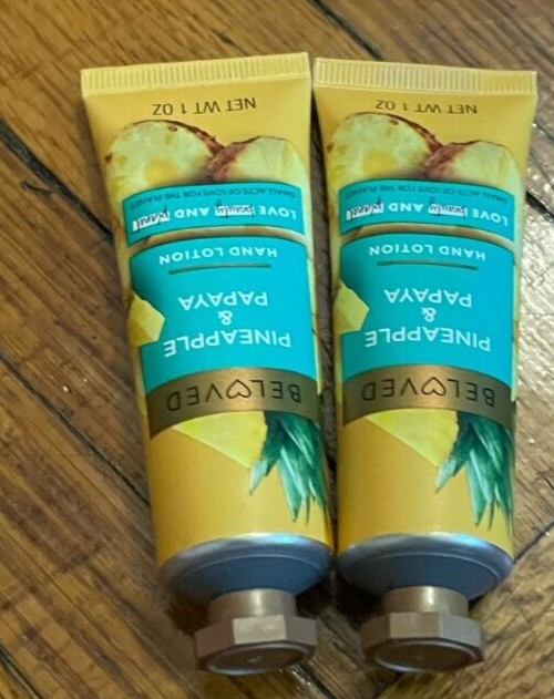 (Pack Of 2) Beloved Love Beauty Pineapple & Papaya Hand Lotion 1