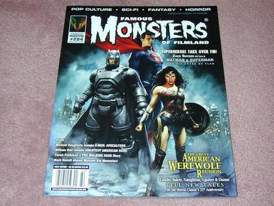 FAMOUS MONSTERS # 284 - Batman v Superman Superheroes cover, regular version