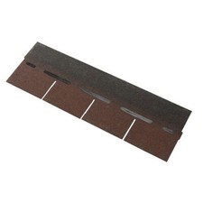 Coroshingle Bitumen Felt Shed Roof Shingle - Red - 2m² Pack