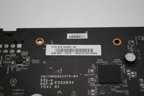 MSI GeForce GTX 970 4GD5T OC 4GB Graphics Cards - Picture 5 of 5