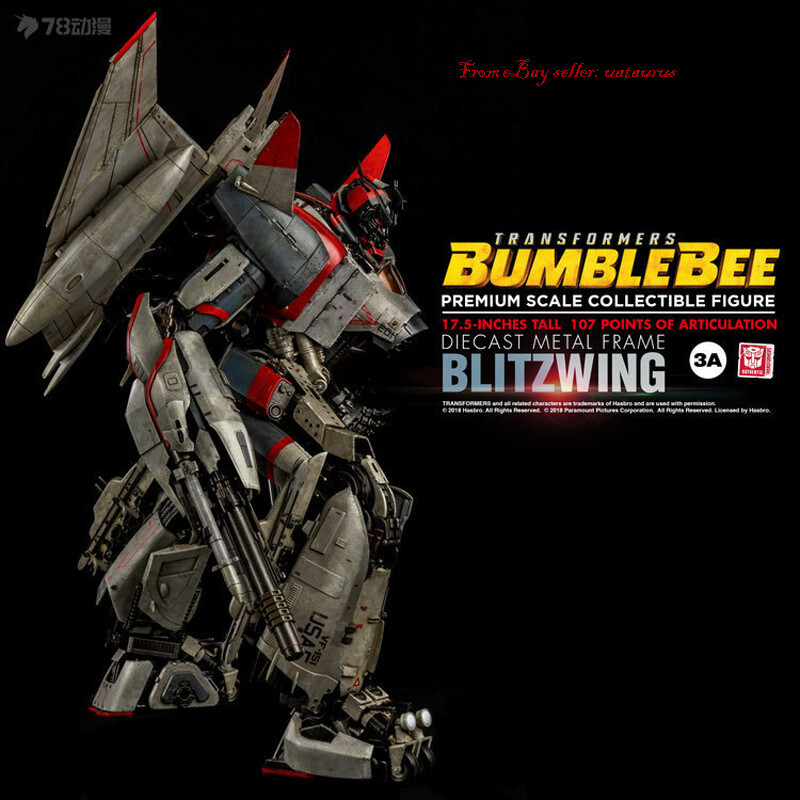 Threezero Blitzwing Bumblebee Premium Scale Collectible Figure New
