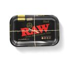 <!--F#f_0-->Raw Metal Black Rolling Tray Smoking Cigarette Tobacco Smoke - Small (28x18cm)<!--F/-->