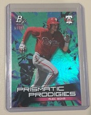 2019 Bowman Platinum ALEC BOHM #PPP-13 Prismatic Prodigies SP Green Foil /99 Gem