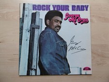 George McCrae Autograph Signed LP Cover "Rock Your Baby" Vinyl