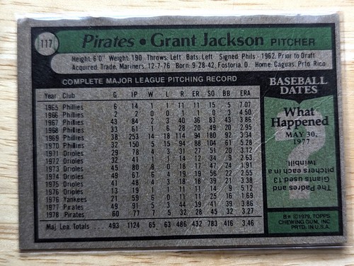 1979 Topps Baseballkarten unterschiedliche Bedingungen. Siehe Fotos. Rabatte verfügbar - Bild 26 von 144