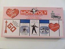 Monopoly Board Game 'I Love Lucy' Collector's Edition New Unopened