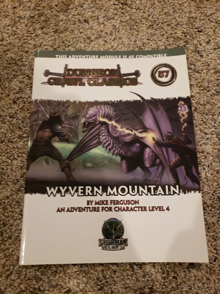 Lote de 3 juegos DCC RPG Goodman, RPG, #'s 55, 56 y 57! 🔥🔥🤯🤯 Foto 4 de 4