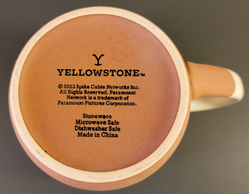Taza de café Yellowstone Dutton Ranch vajilla de gres Kevin Costner Beth Dutton - Imagen 2 de 5
