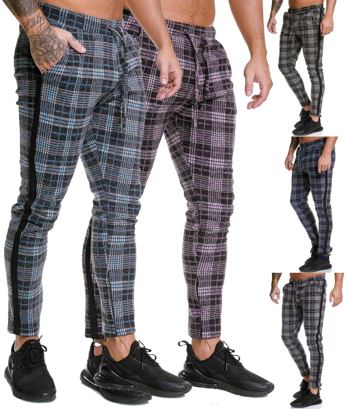 nike checkered tracksuit