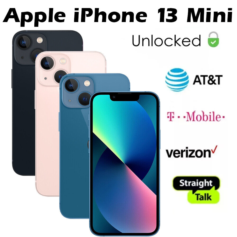 New Sealed Apple iPhone 13 MINI 256/128GB Factory Unlocked 2 New Sealed Apple iPhone 13 MINI 256/128GB Factory Unlocked 2