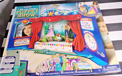 ARTSKILLS 3' TABLE TOP LIGHT UP PUPPET SHOW THEATER NEW SEALED 