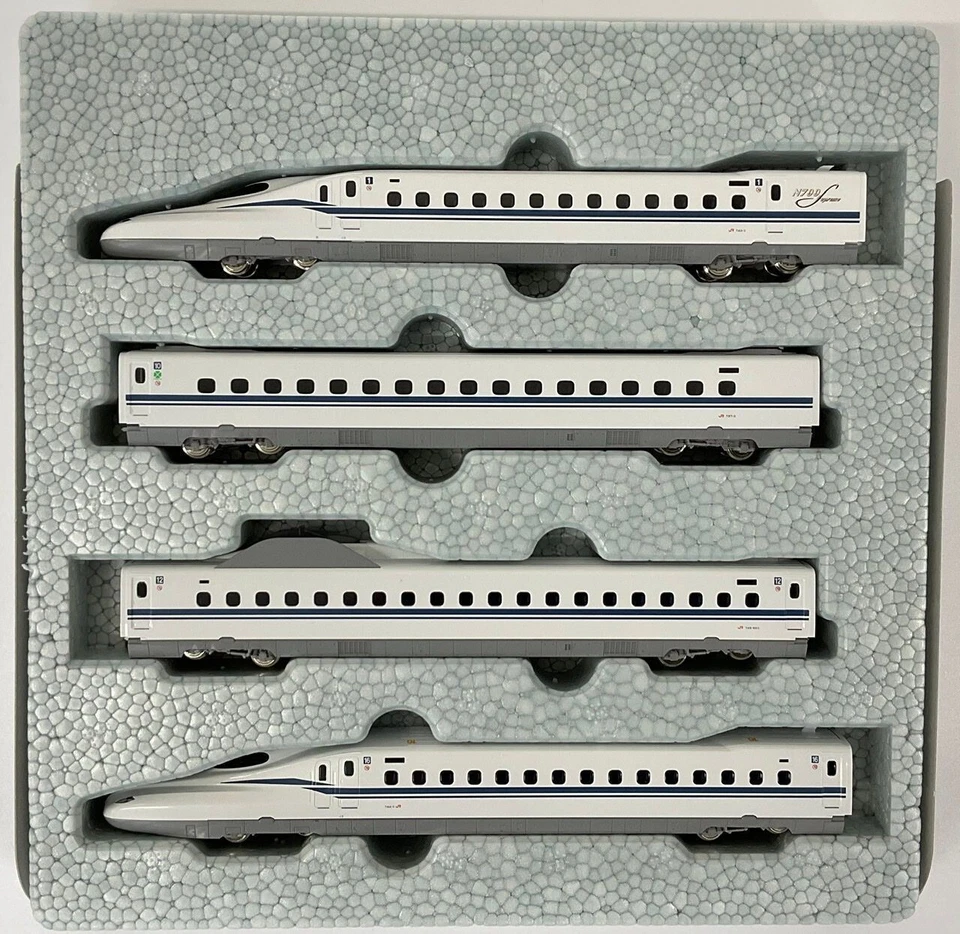 KATO N Gauge 10-1697S N700S Shinkansen Nozomi Basic Set Railway Model 4 cars - Image 2 of 4