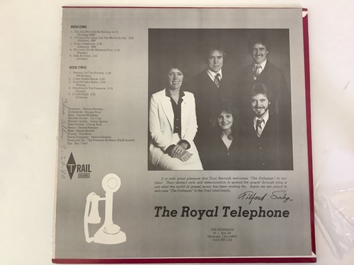 THE PATHHWAYS Royal Telephone MINT LP+bonus CD (The Freemans)+bonus CD TESTED - Picture 3 of 9