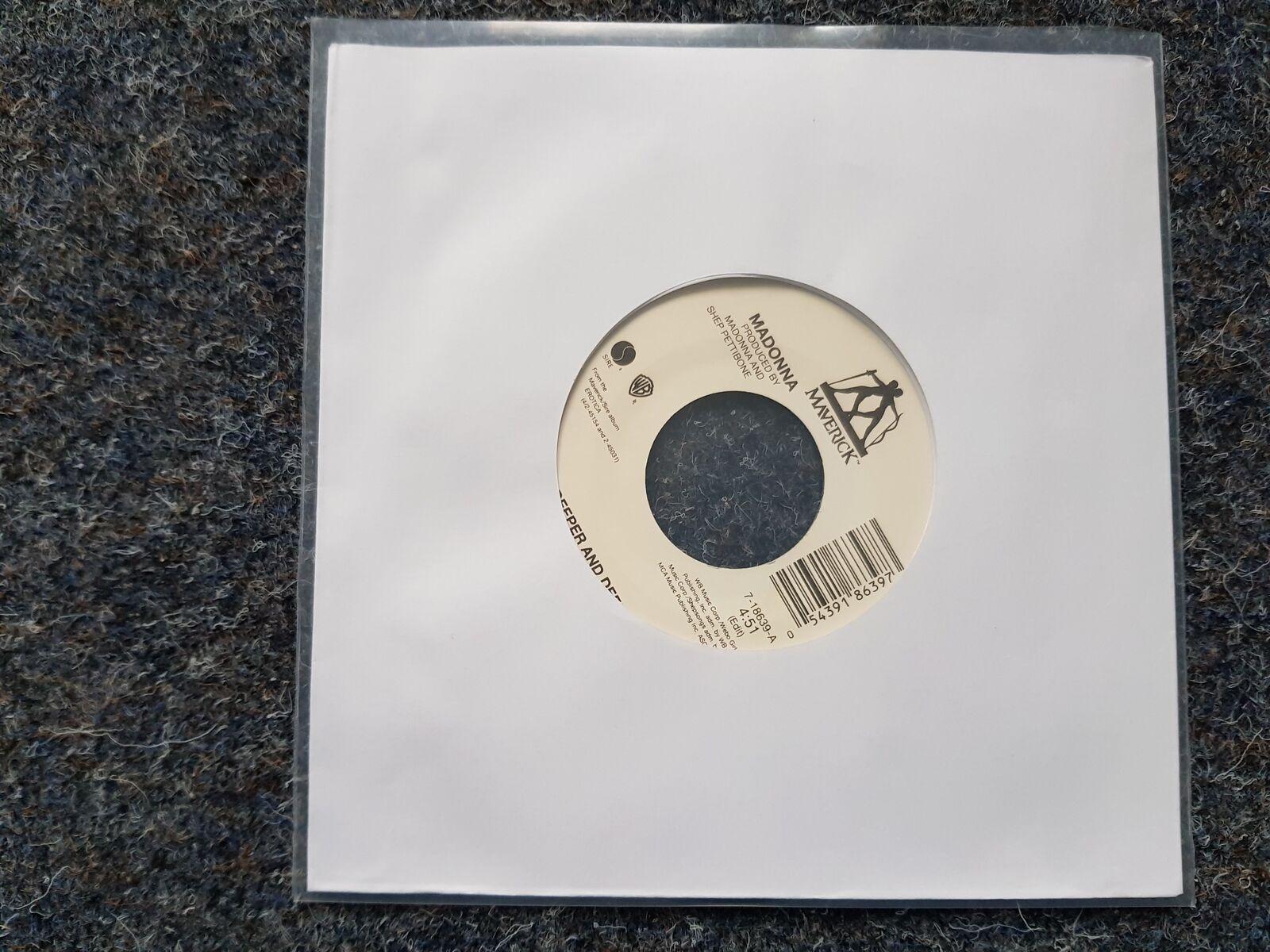 7"" Single Vinyl Madonna - Deeper and deeper US