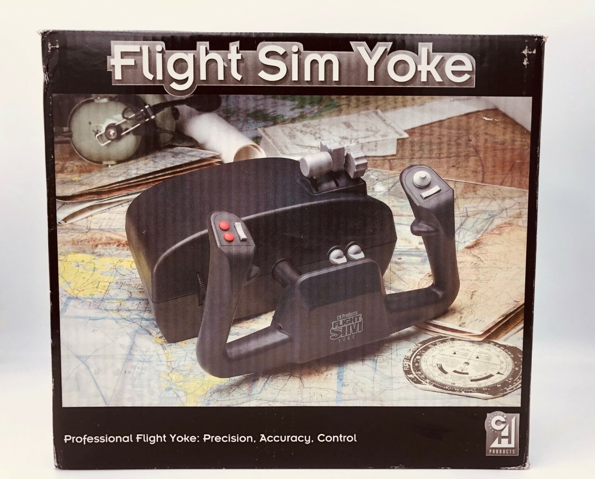 その他 CH Products FLIGHT SIM YOKE USB CH Products Flight Sim Yoke USB - very low usage. | eBay