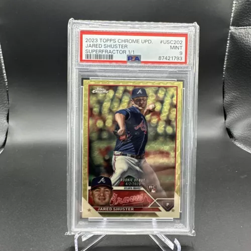 Jared Schuster 2023 Topps Chrome Update Superfractor 1/1! 🔥 PSA 9