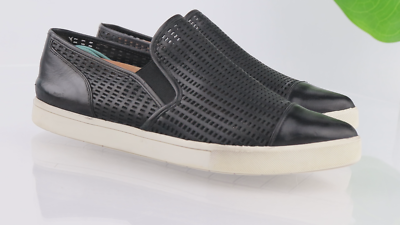 Vince Women's Paeyre Slip On Shoe Size Black leather Perforated