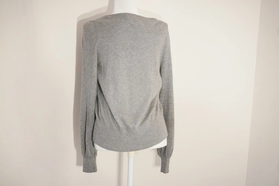 Cárdigan/suéter para mujer MARKS & SPENCER gris mezcla de cachemir estrás, Reino Unido 10/M Foto 3 de 4