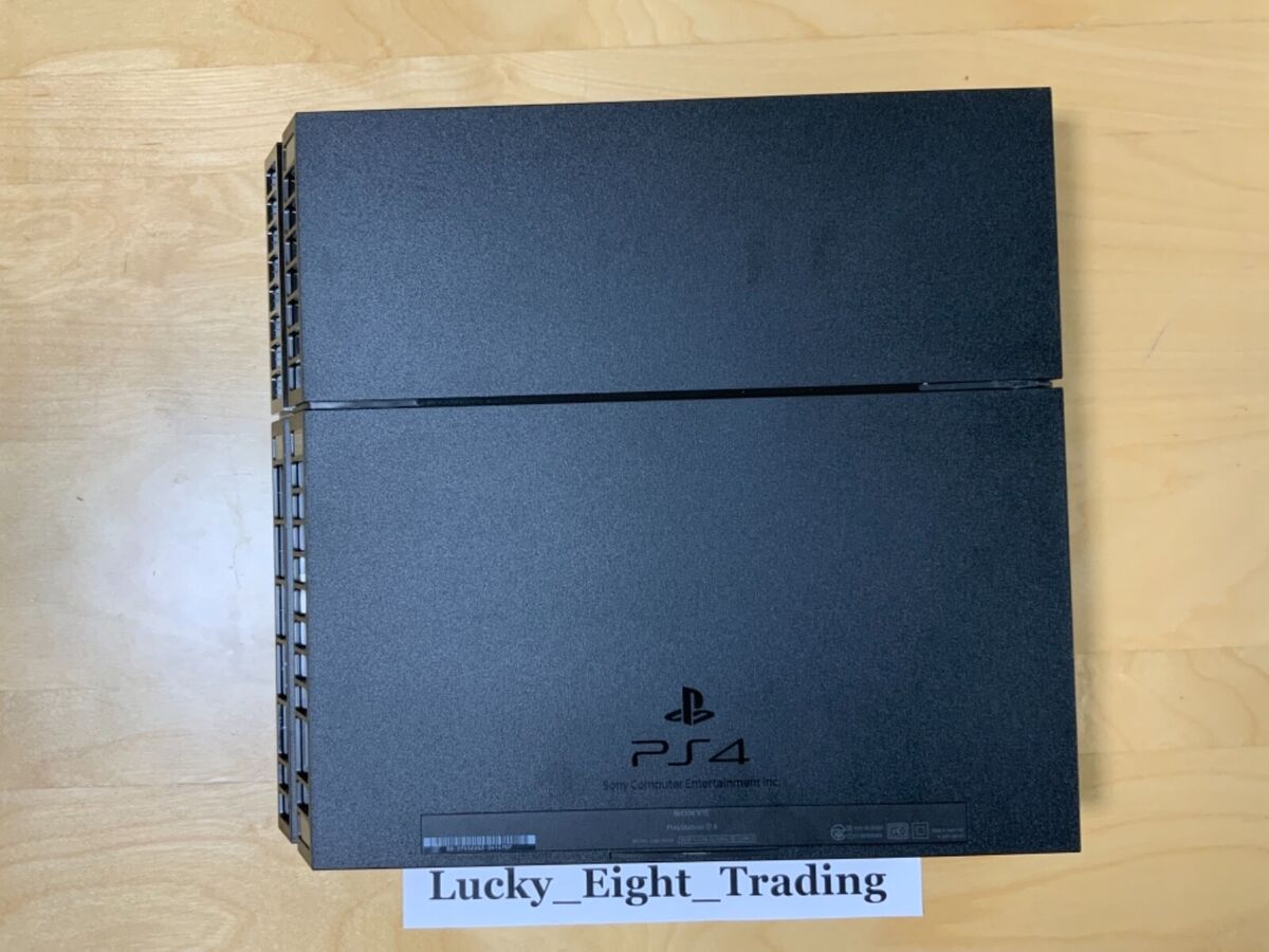 PS4 Jet Black Original 500GB Console Full Accessories Sony PS4 Jet Black Original 500GB Console Full Accessories Sony