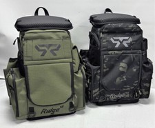 New RIDGE ROLLER CUSTOMS The Ridge V6 Backpack *Wingz Disc Golf * Built in Seat