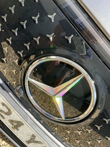 Mercedes Benz EQA Holographic/pearlesant Front Grille Star Decals - Picture 9 of 9