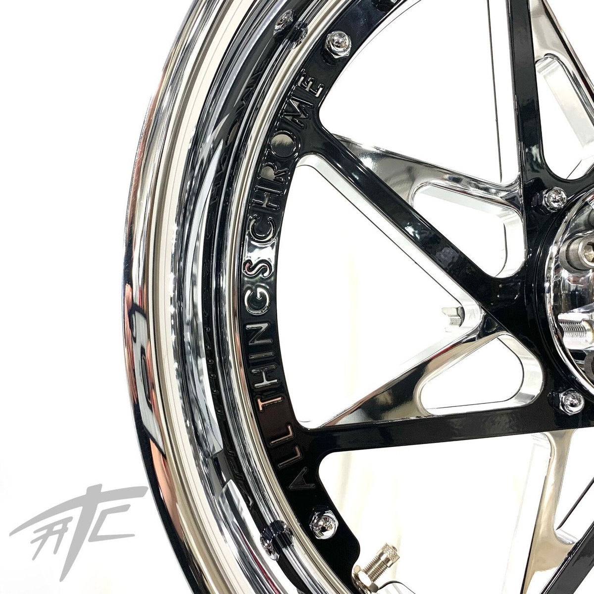 360 FATTIRE KIT CHROME/BLACK SWITCHBACK BLACK STEALTH 06-11