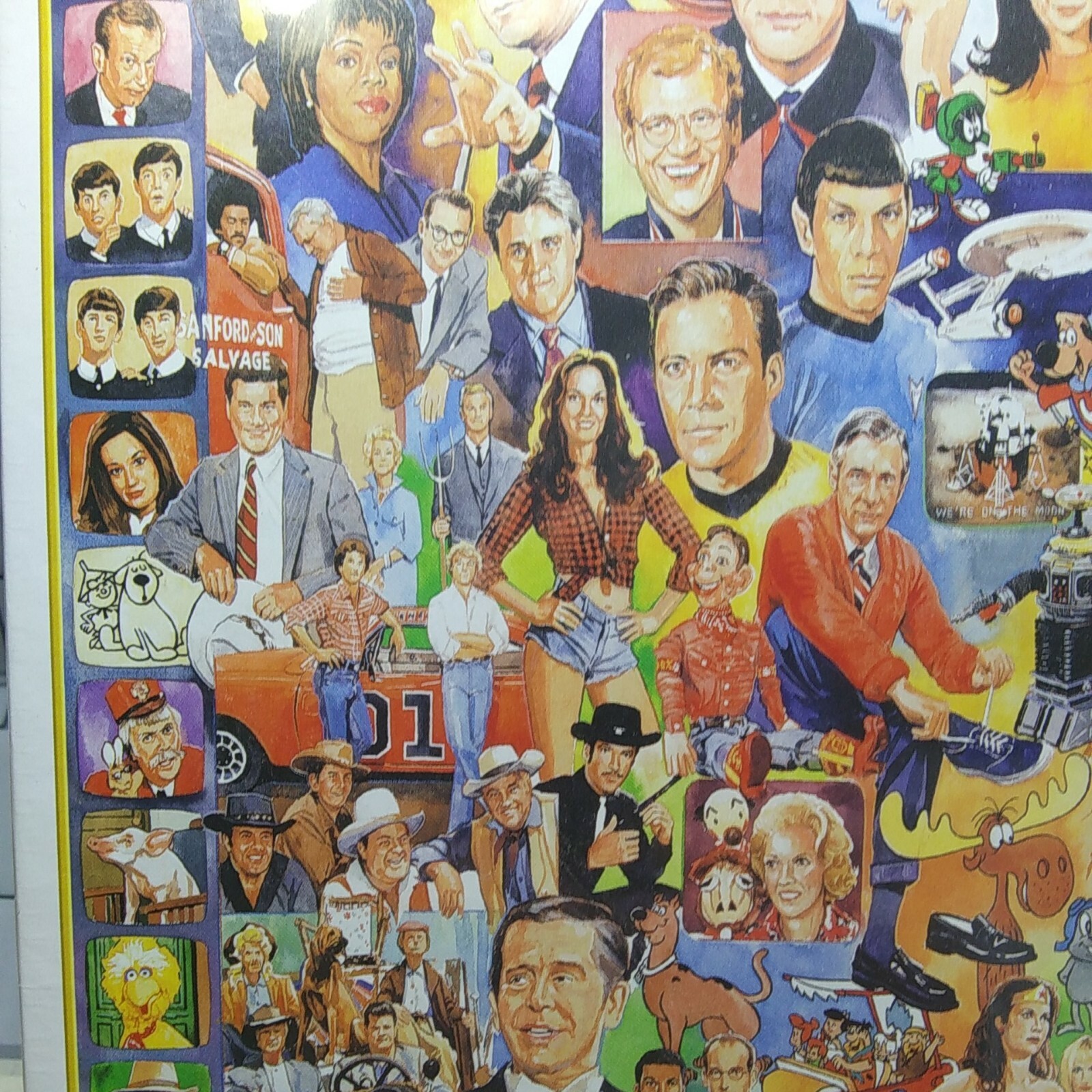 White Mountain Puzzles,"Television History"1000 Piece Jigsaw Puzzles