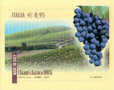 2015 Italy Republic I Vini d'Italia DOCG Chianti Classic MNH