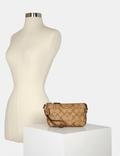NWT Coach Nolita 19 In Signature Canvas C3308/cs442 - Picture 14 of 53
