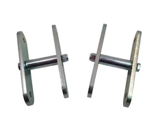 WFO Concepts 6" Shackle Kit for leaf spring, 1/2" holes, Jeep, offroad